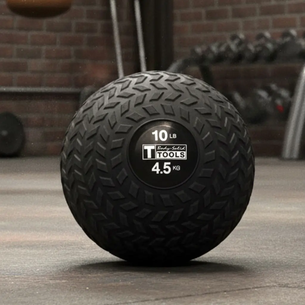 Body-Solid Tools Tire Tread Slam Ball, 10 lb.