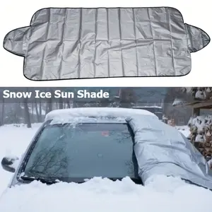 Foldable Car Windshield Cover, Protects From Snow Sun Rain, Easy Installation & Removal, Portable Umbrella Shield, Durable Material, Car Sunshade Cover, Sunshade For Car Outside