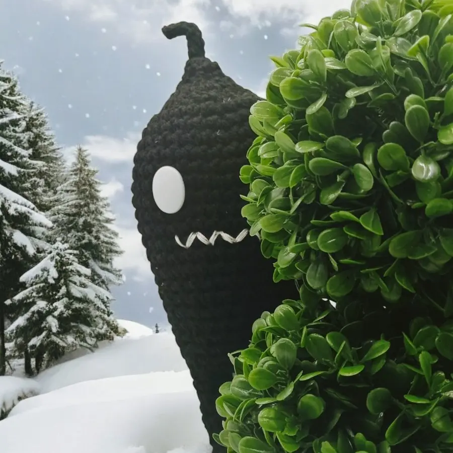 Crochet Krobus - Stardew Valley Inspired