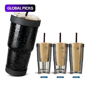 Universal Cup Sleeve Keeps Drinks Cold Hot over 12 Hours Vacuum Insulated Mug Cover, Durable Beverage Protector for Daily Use Tumbler Flasks #GLOBAL PICKS
