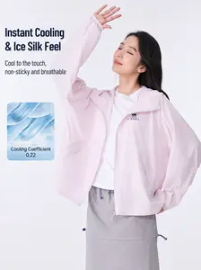 CAMEL Muguang MAX Women's UPF 50+ UV Protection Breathable Lightweight Hooded Sun Jacket