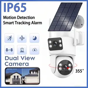 WiFi camera, power-free monitor, outdoor waterproof, high-definition, remote control via mobile phone, card-insertable dome camera