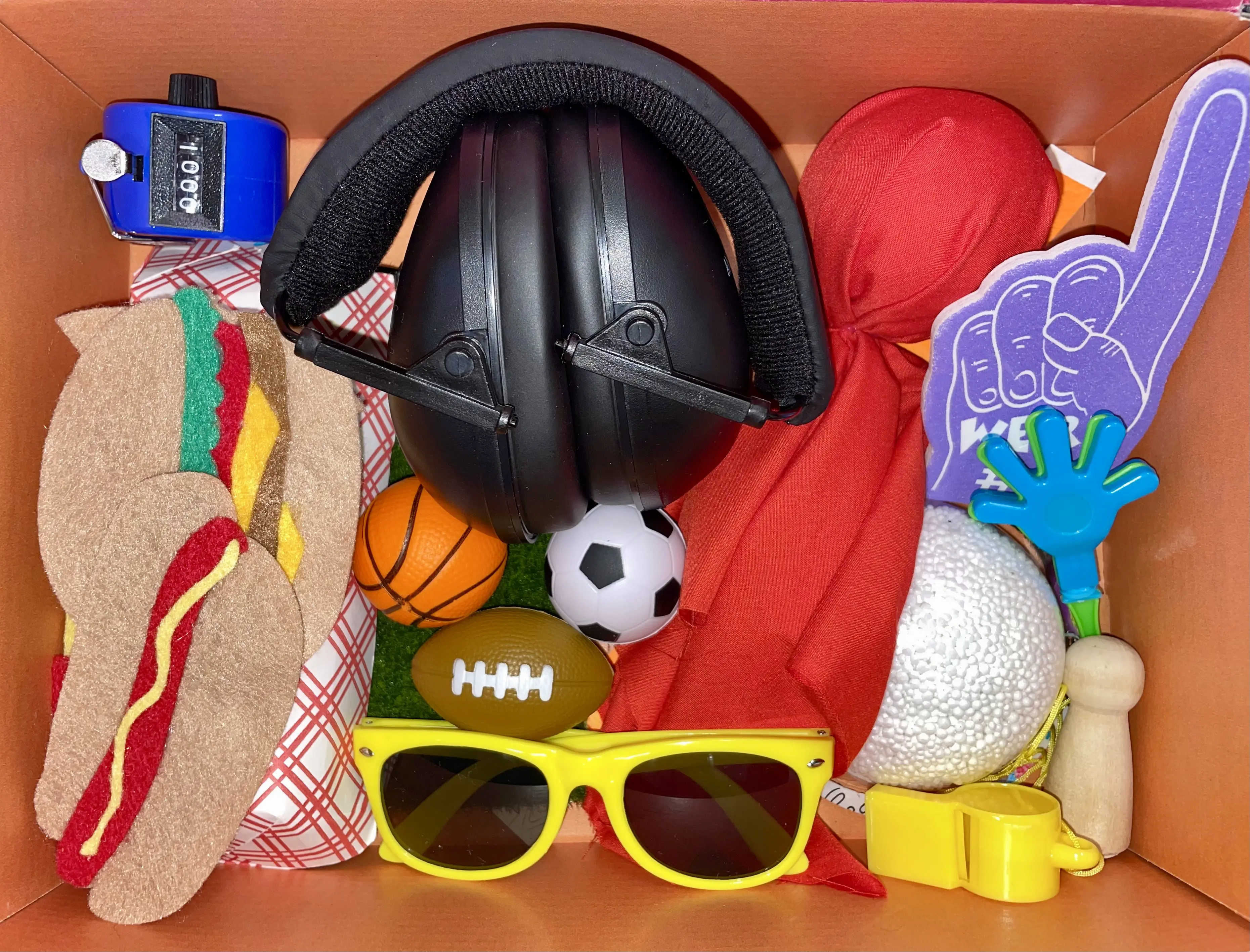 Sports Sensory Box Sports Sensory Box