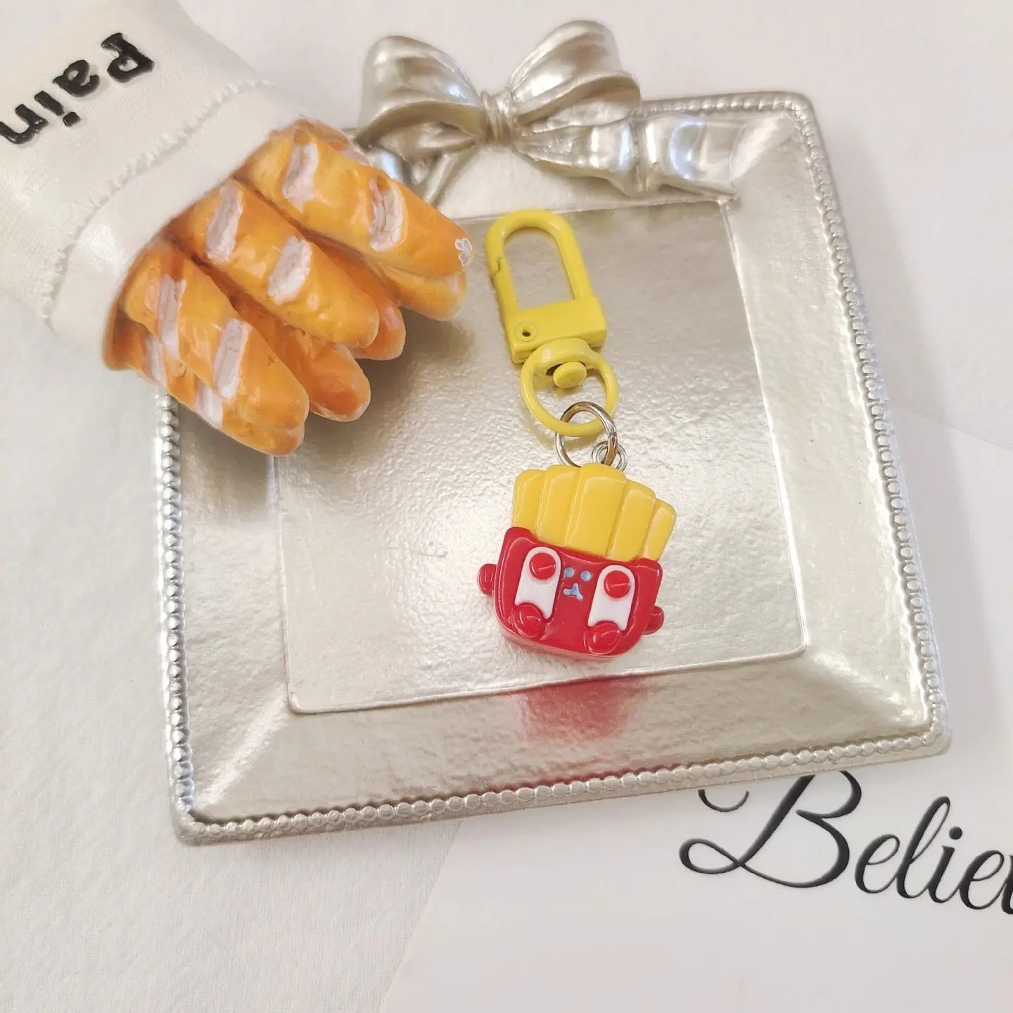 Small fries key chain
