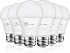 A19 LED Light Bulb, 100W Equivalent Light Bulbs, 15W 5000K Daylight, 1500 Lumens, Non-Dimmable LED Bulb, E26 Standard Base for Indoor and Outdoor, ETL Listed, 6-Pack