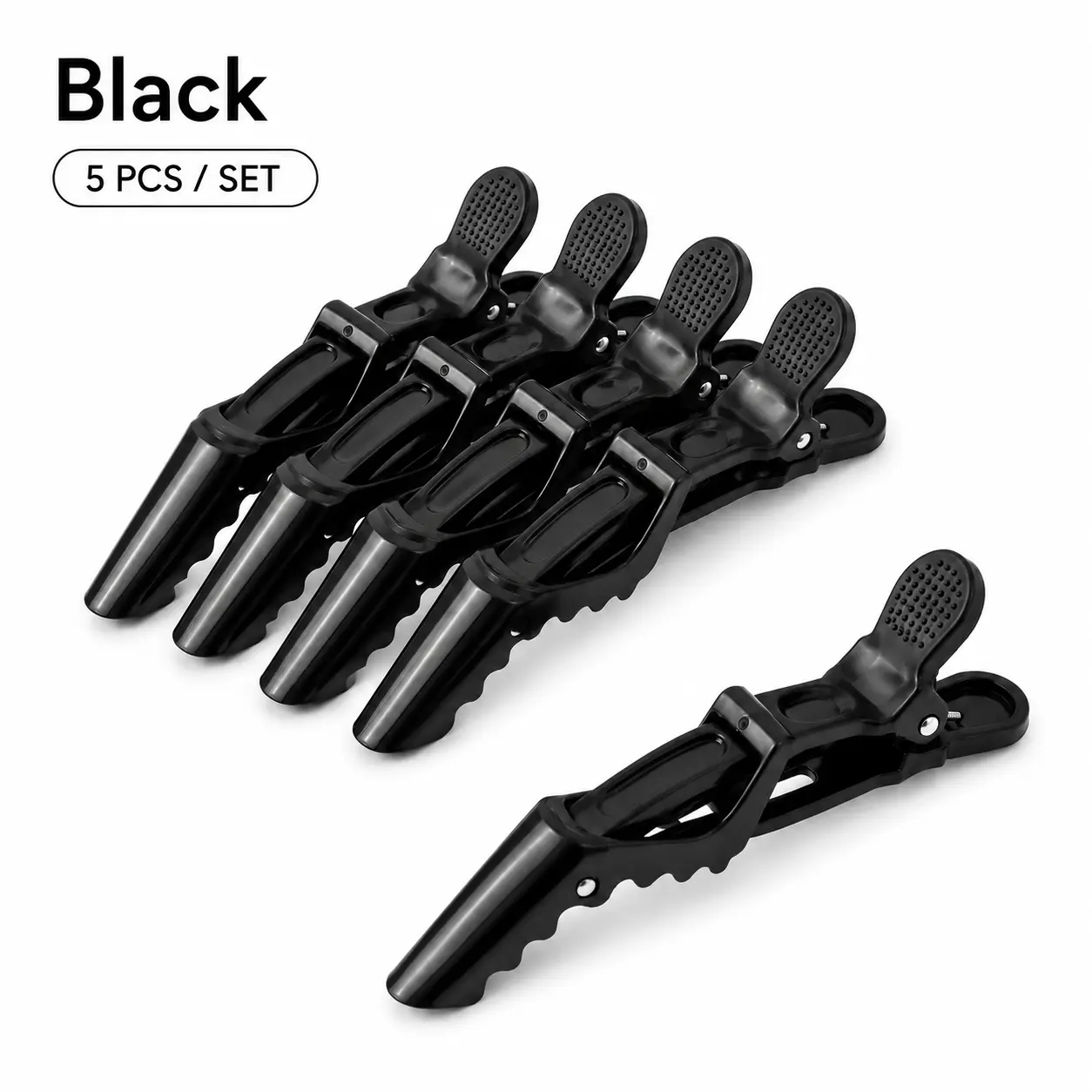 2026 New No-Bend No-Crease Alligator Hair Clips, Multicolor Non-Slip Duckbill Sectioning Clips for Salon Hairdressing & Daily Hairstyling, Bulk-Wholesale HairTok Salon-Grade Home Festive Decor Accessories