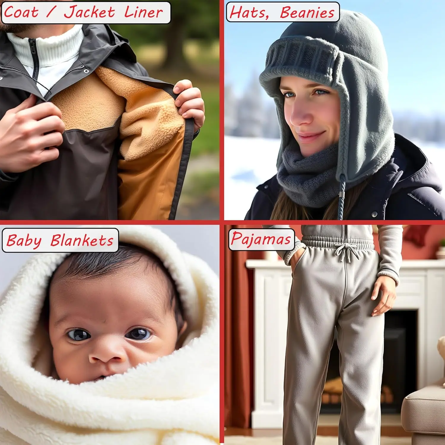 | Fleece Fabric | Blanket Fabric | 72"X60" | Polar Fleece | Soft, Plush, Anti-Pill | Poncho, Pillow Cover, PJ Pants, Cushion, Liners, Eye Mask (Checkered B&W, 2 Yards) | Fleece Fabric | Blanket Fabric | 72"X60" | Polar Fleece | Soft, Plush, Anti-Pill | Poncho, Pillow Cover, PJ Pants, Cushion, Liners, Eye Mask (Checkered B&W, 2 Yards)