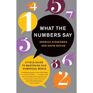 USED-What the Numbers Say: A Field Guide to Mastering Our Numerical World by Niederman, Derrick (Paperback)