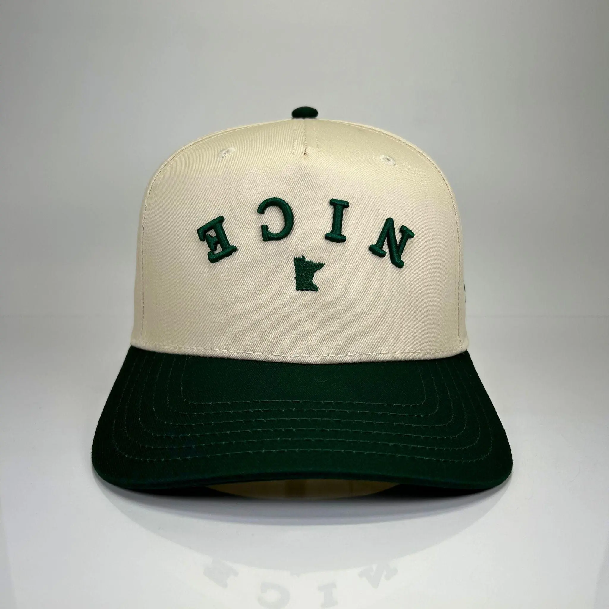 Minnesota NICE Vintage Snapback (Green) | Minny Co.