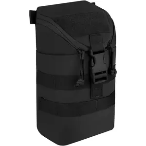 KRYDEX Tactical GP Pouch, 500D Nylon MOLLE Utility Medical Bag, Waterproof EDC Belt Pouch with Quick Access Zippers, Edc Holder Bag