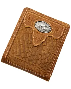 Cody James Men's Crocodile Embossed Bifold Wallet - Cjafa23wt2
