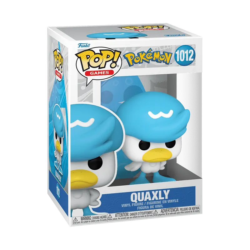 Funko Pop! Pokemon - Quaxly #1012 Collectible Pop Vinyl Figure