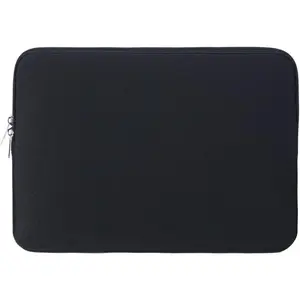 RAINYEAR 14 Inch Laptop Sleeve Case Protective Soft Padded Zipper Cover Carrying Computer Bag Compatible with 14" Notebook Chromebook Tablet Ultrabook (Black)