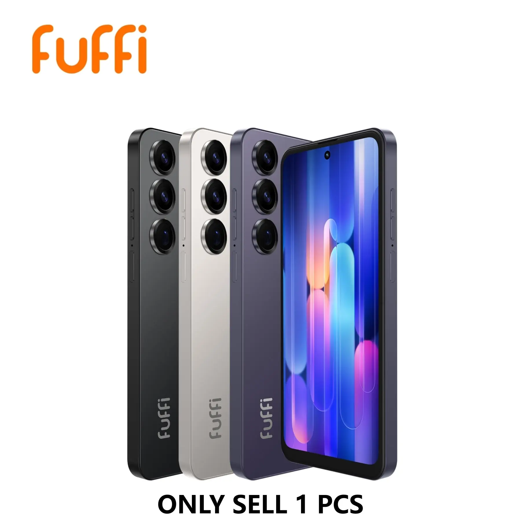 FUFI smartphone, Pro Mobile Smartphone, Large Screen Smartphone, global 4G network, 6.56-inch high-definition screen, 4GB RAM, 32GB ROM, 5MP + 13MP pixels, 3100 mAh battery, dual SIM dual standby, quad-core processor, Android system phone