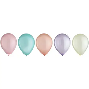 Pastel Rainbow Balloons 25ct
