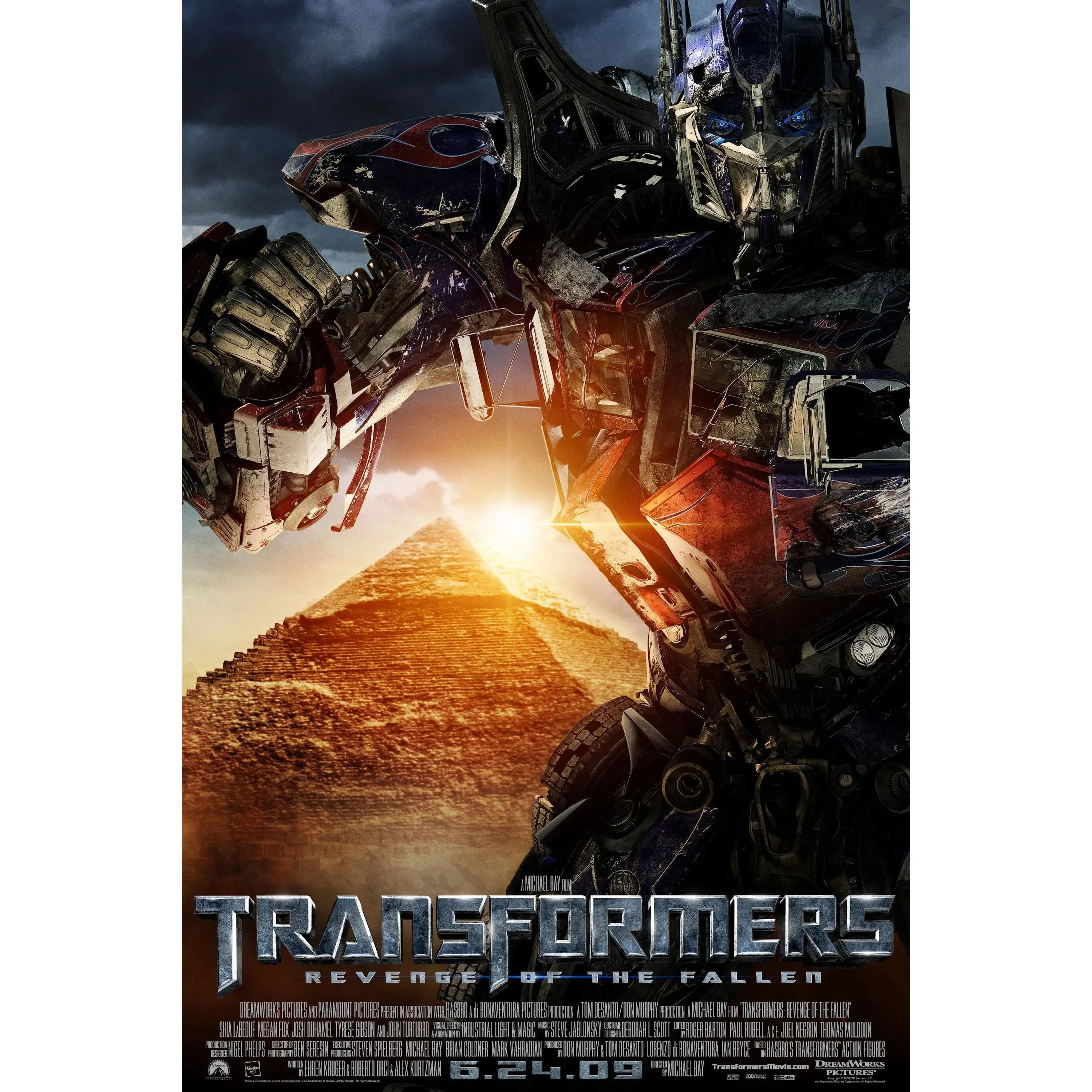 Peter Cullen - Signed Transformers Revenge of the Fallen poster Image #1 (8x10, 11x17)