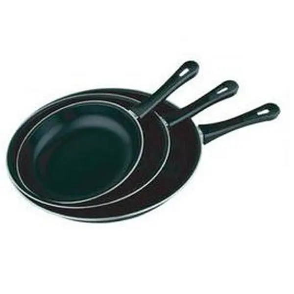Star Distributors 2021 Non Stick Cookware Set - 3-Piece Anti-Adhesive Pans & Woks, Skillet Fry Pans for Simmering, Even Heating