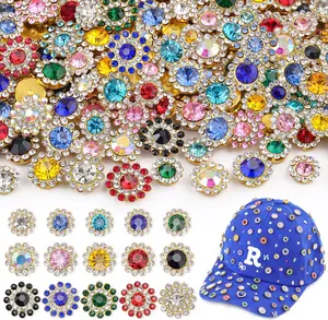 200 Pcs 200 Pcs 10/12/14 MM Sew on Rhinestones for Bedazzling,10 Mixed Colors Crystal Glass Flatback Rhinestones for Crafting