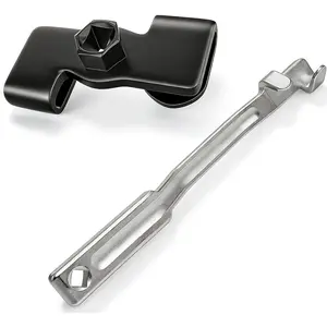 2-Pack Wrench Extender Tool Set, 1/2 Inch Driver Universal Wrench Extension Bar for Automotive and Mechanics