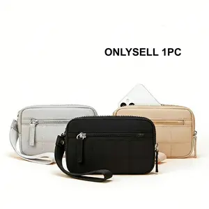 Multi-Pocket High-Style Wrist Bag, Fashionable Lightweight Mini Wallet, Ideal for Travel, Outdoor, Daily Use, Women, Lazy People, Short Shopping Trips