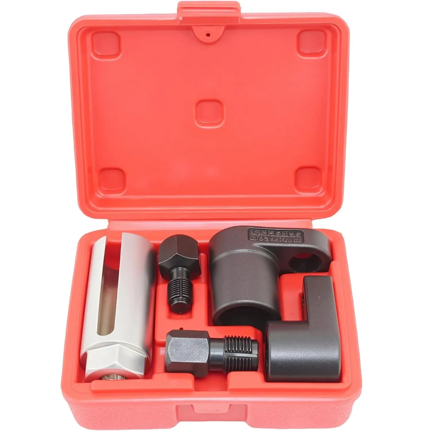 5 PCS Oxygen O2 Sensor Socket Kit, Automotive Offset O2 Sensor Wrench Remover Tool with Thread Chaser