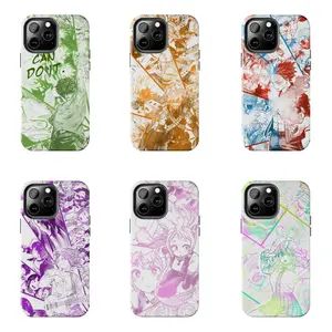 My Hero Academia Anime Case for iPhone 17-7 Pro Max Plus & Samsung Galaxy S26-S21 Ultra Plus - MHA Manga Collage Aesthetic Deku Bakugo Todoroki Jiro Uraraka Nejire Phone Cover unisex
