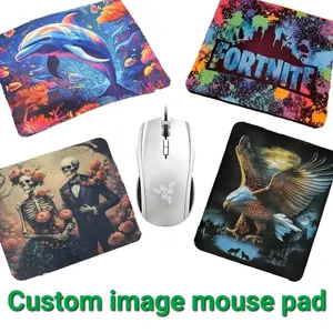 Customized mouse pad with your own photo image for gamers or office cute deskaccessories