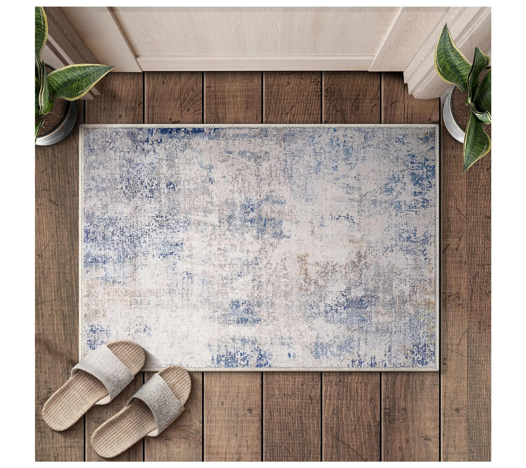 Sorbus 2x3 ft Welcome Mat Rug for Entryway, Machine Washable Sorbus 2x3 ft Welcome Mat Rug for Entryway, Machine Washable