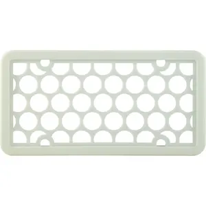 Silicone Glow License Plate Frame, Green