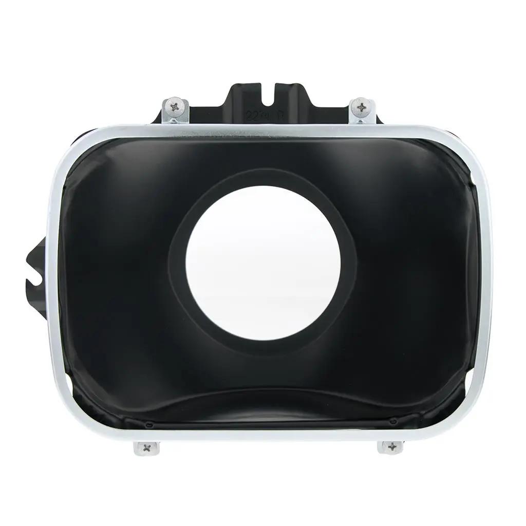 Passenger Side Headlight Mounting Bucket with 4 Additional Retainer Rings, 5" x 7", Fits 2000-2015 Ford F-650/F-750 Original Car Light Cover Component