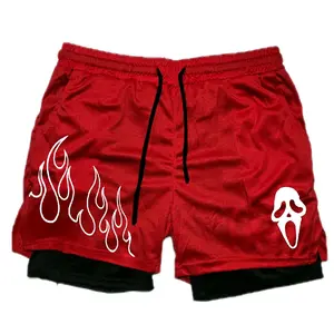 Ghost Face "Halloween" Gym Shorts