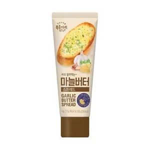 BOKUMJARI Korean Garlic Butter Sauce 100g - Savory Spread for Toast, Baguette & More