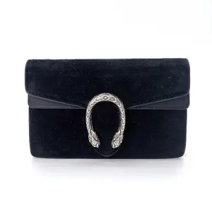 Pre-owned GUCCI Velvet Crossbody Bags Dionysus handbag