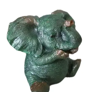 Shiny Green Elephant