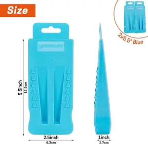 YARDMARIS Tree Felling Wedges, 2 Pack Tree Wedges Set with Spikes, Equipment for Safe Tree Cutting, Falling, Bucking （2X 10）