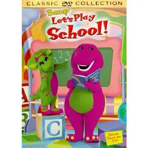 USED-Barney - Let's Play School (DVD)
