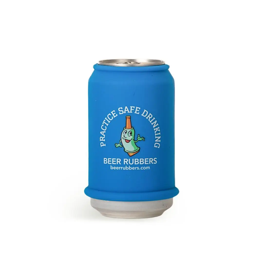 Durable Insulated Beer Can Sleeve - Reusable Single Drink Can Cover with Playful Message Print, Non-Slip Grip, Condensation Protection, Beer Rubbers Logo for Fishing, Outdoor Activities Beverage Drinkware