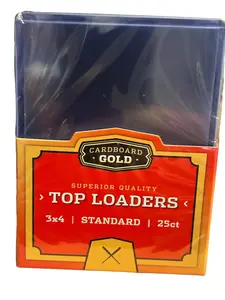 Cardboard Gold Top Loaders for Standard Size cards
