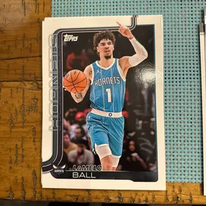 Topps 2025/26 LaMelo Ball Jumbo Card Charlotte Hornets Costco Superbox NBA Big