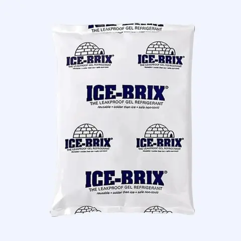 Gringas Rim Dips Non-Toxic Plastic Gel Ice Pack Pouch for Beauty & Personal Care Cooling Needs - Leak-Proof, 24-Month Long Durability, Keeps Candy Cool for Candy Lovers, by Gringas Rim Dips Llc
