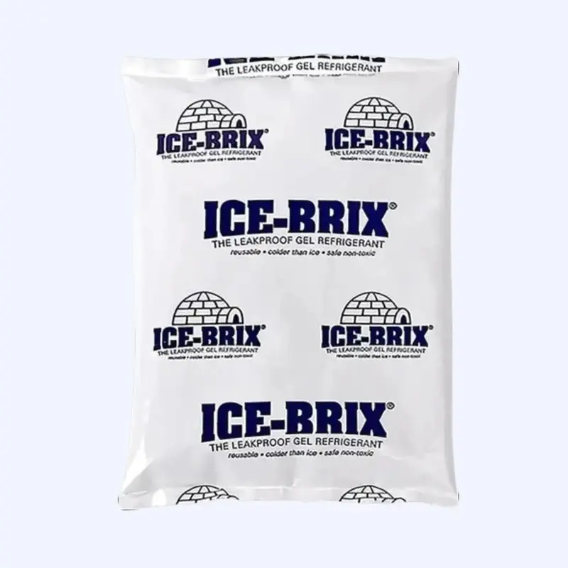Gringas Rim Dips Non-Toxic Plastic Gel Ice Pack Pouch for Beauty & Personal Care Cooling Needs - Leak-Proof, 24-Month Long Durability, Keeps Candy Cool for Candy Lovers, by Gringas Rim Dips Llc