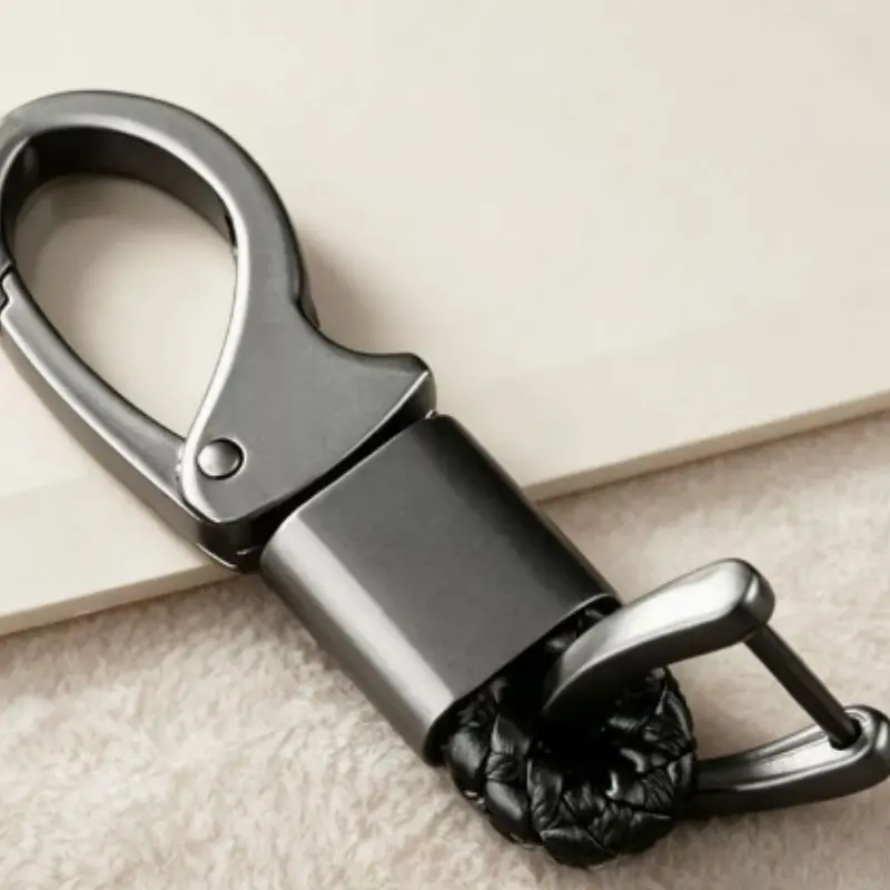 1PC Zinc Alloy Horseshoe D Ring Keychain | Quick Release Car Key Clip | Key Chain for Car Keys | Heavy Duty Key Holder for Men & Women | Ideal for Drivers, EDC & Outdoor | Practical Gift for Car Lovers & Commuters