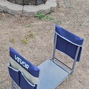 VEVOR Garden Kneeler and Seat 6" EVA Pad Folding Garden Stool Heavy Duty Garden BenchSummervibes