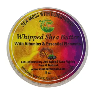 SEA MOSS WITH ELDERBERRY  Whipped Shea Butter