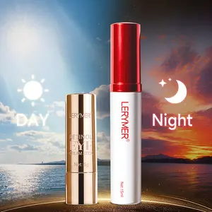 LERYMER Collagen Firming Eye Gel 15ml & Retinol Eye Cream Stick 5g - Anti-Aging Formula for Puffy Eyes & Dark Circles Day & Night Holiday Glow