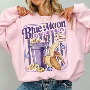 Blue Moon Over Brooklyn Scott And Kip Shirt, Heated Rivalry Extra Banana Smoothie Sweatshirt, Romance Book Movie Crewneck, Gift for fans