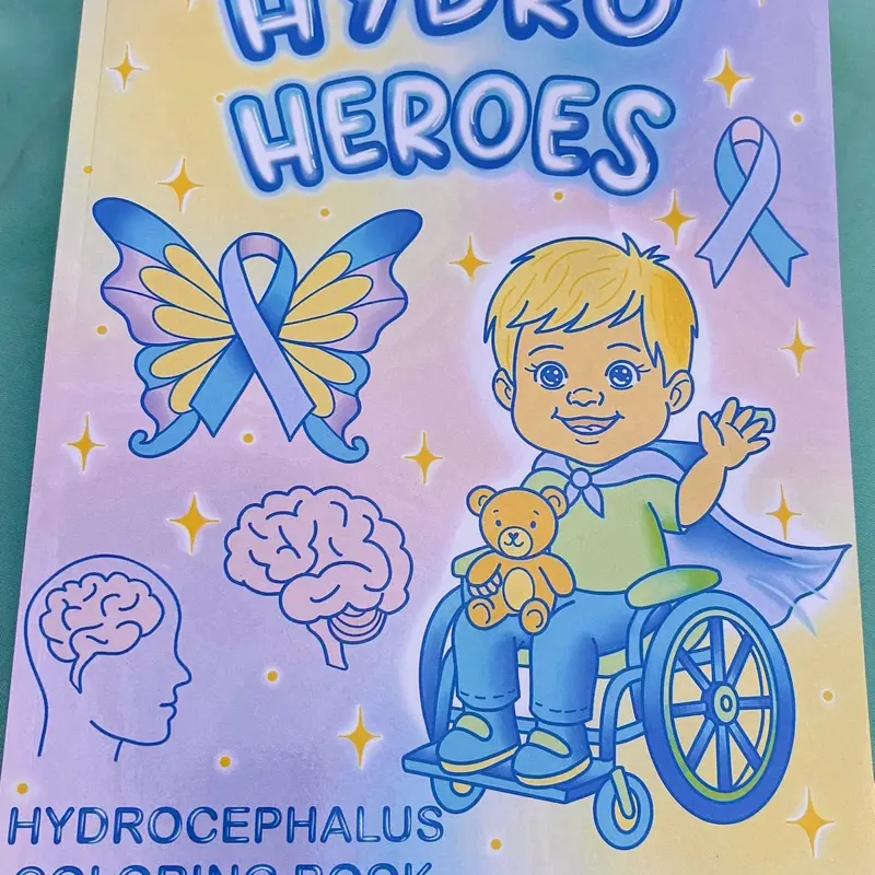 Hydro Heroes:  A Hydrocephalus Coloring Book