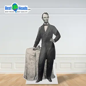 Best BIG Heads™ Lifesize Cardboard Standup Standee of Historical Figures