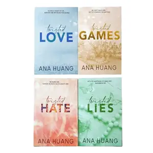 Twisted Series by Ana Huang 4 Book Set (Twisted Love, Games, Hate, Lies) Paperback