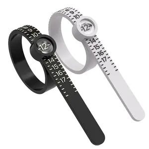 Precision Magnifying Ring with Soft Ruler, Durable Plastic Size Circle, Measurement Filter Tool, Accurate Measuring Equipment